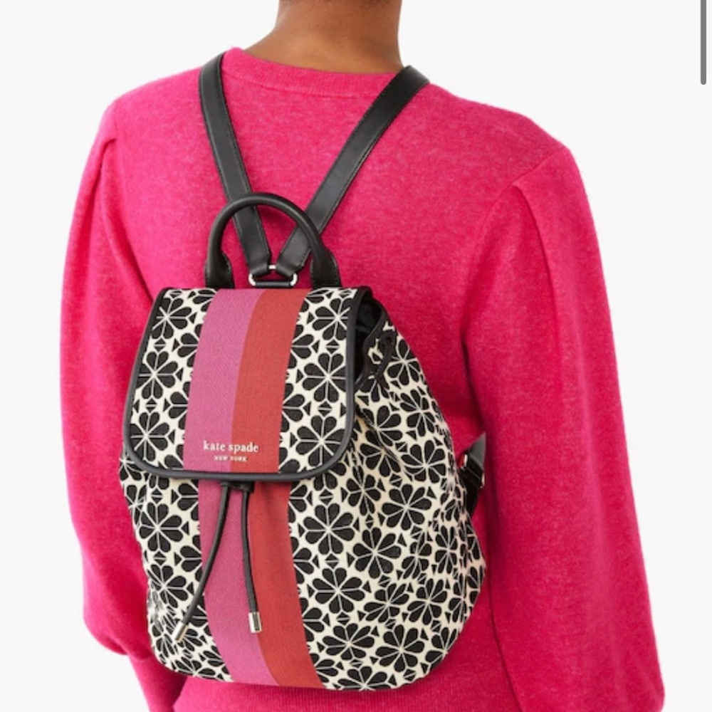 Kate Spade Jacquard backpack